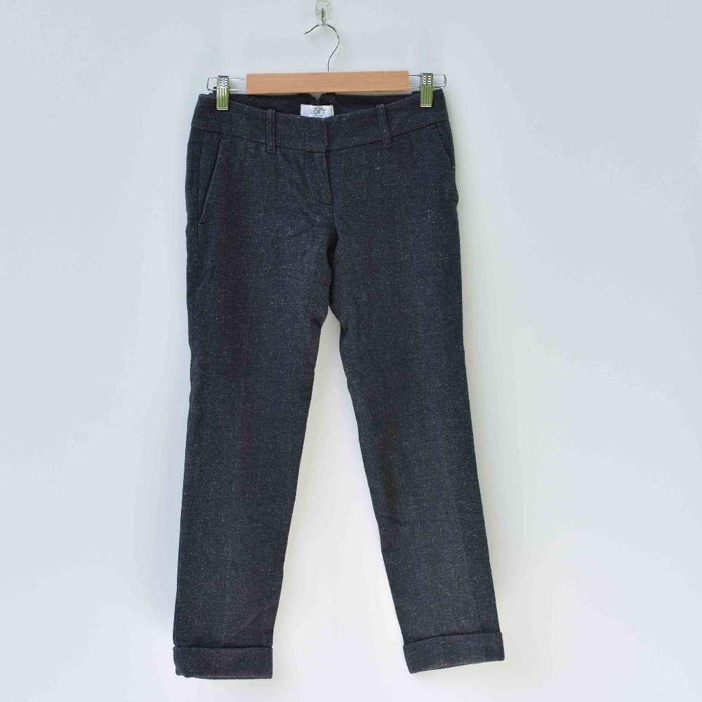 LOFT Petite Marisa Wool Pants